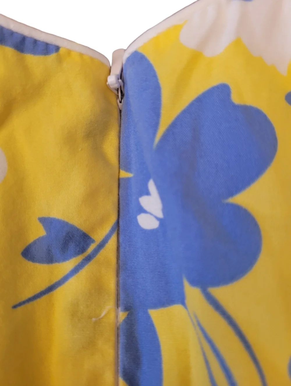 The Children's Place Dress Newborn Yellow‎ and Blue Floral